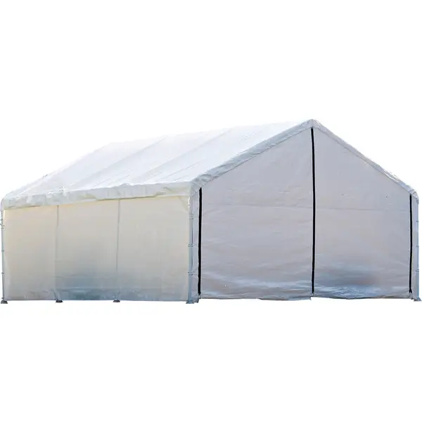 ShelterLogic 18'x20' Super Max White Canopy Enclosure Kit