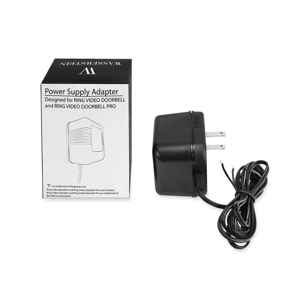 Wasserstein Power Supply Adapter for the Ring Video Doorbell Ring Video Doorbell 2 Ring Video Doorbell Pro Arlo Doorbell RingDBA18VUSA