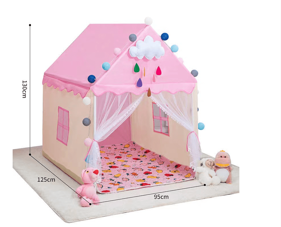 Play Tent  Castle House Game Room  Easy Assemble Playhouse Tent  Toys New Year's Gift