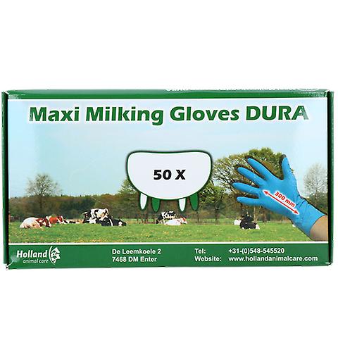 Milker's glove 8 mil Dura 30cm size S 6-7