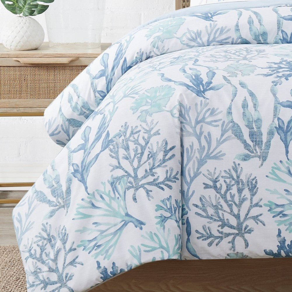 Coastal Living Palm Beach Coastal 2-Piece Twin XL Duvet Cover Set