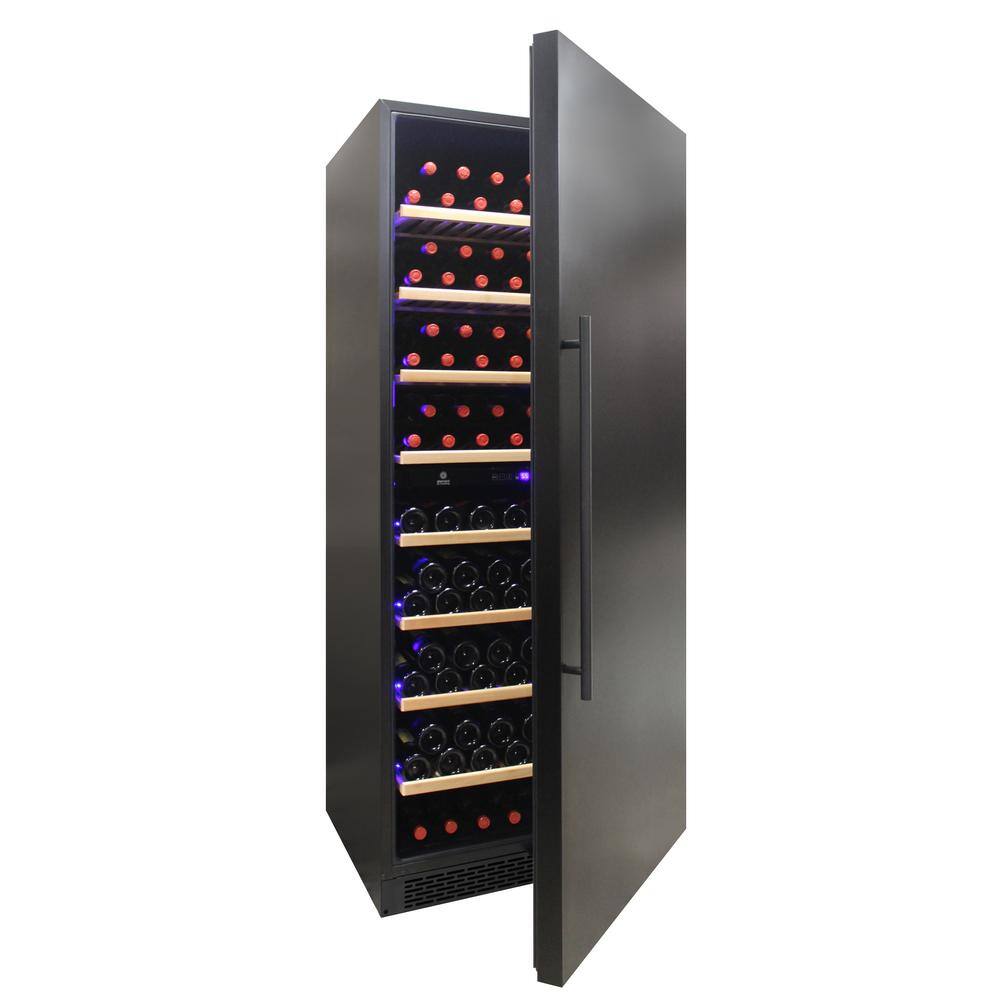 29.6 in. W Garage 300 Wine Bottle Dual-Zone Wine Cooler EL-300GFEB