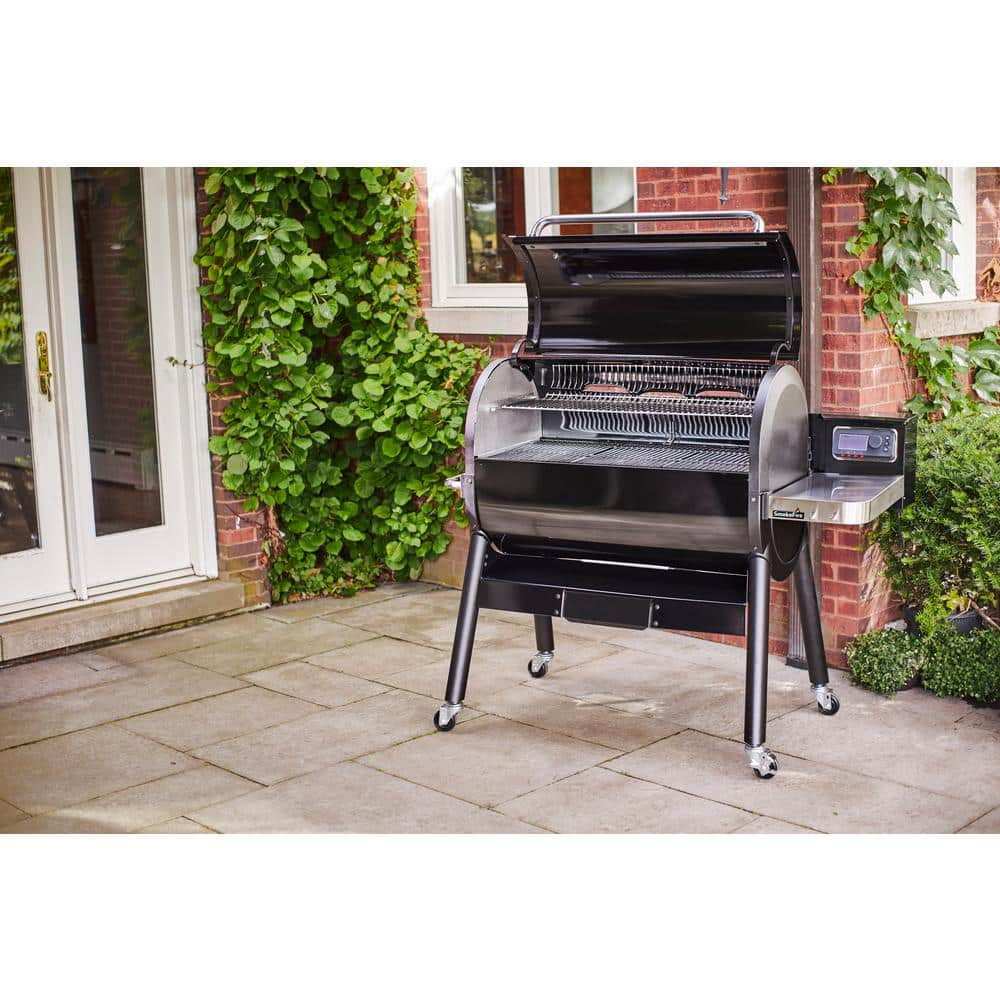 Weber SmokeFire EX6 Wood Fired Pellet Smart Grill in Black (2nd Gen) 23510201