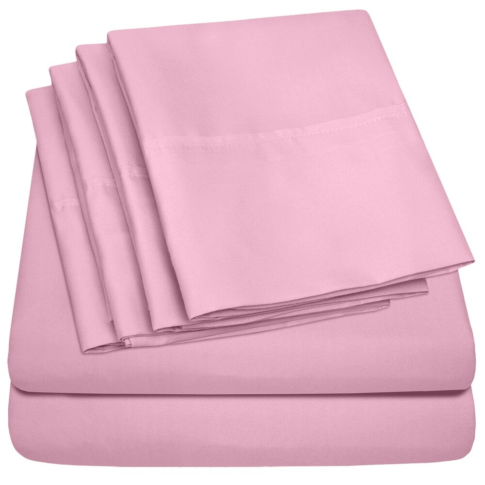 Luxurious Ultra Soft 6 Piece Bed Sheet Set