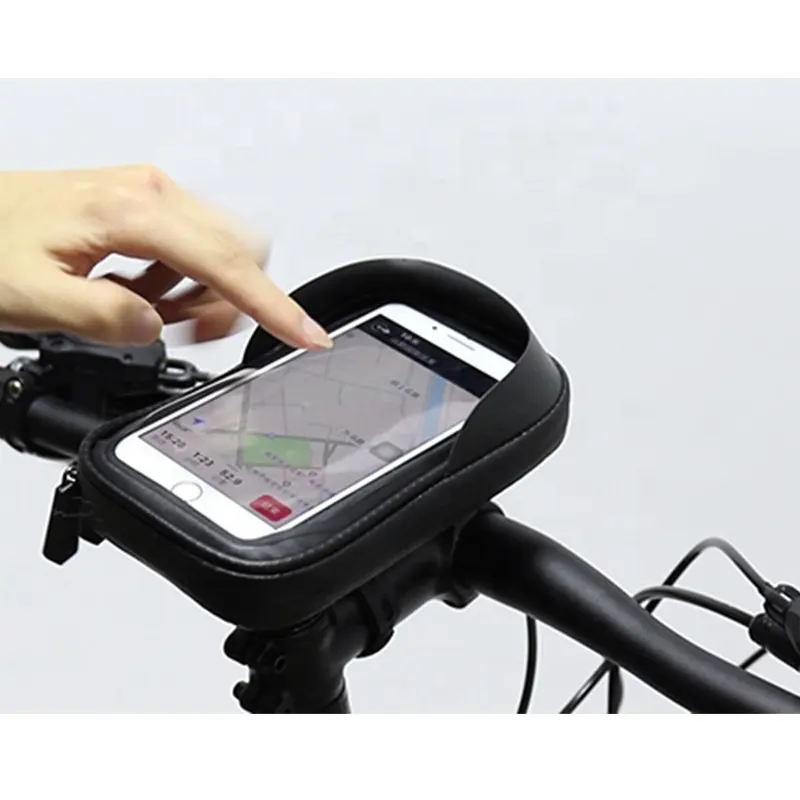 NEW design 6.5 inch Waterproof TPU Touch Screen Phone Holder Bike Accessories Bag Cycling Handlebar Bag Bike Bag