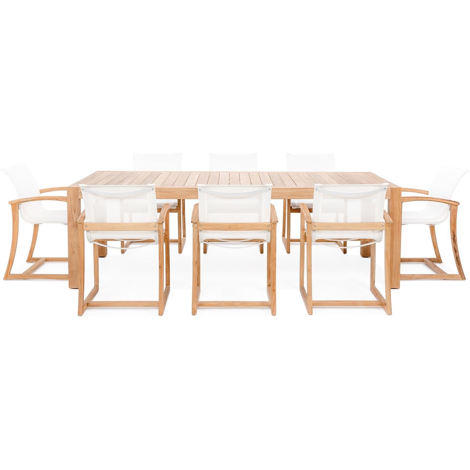 Signature Candleview 9-Piece Dining Set W/ 95-Inch Rectangular Table