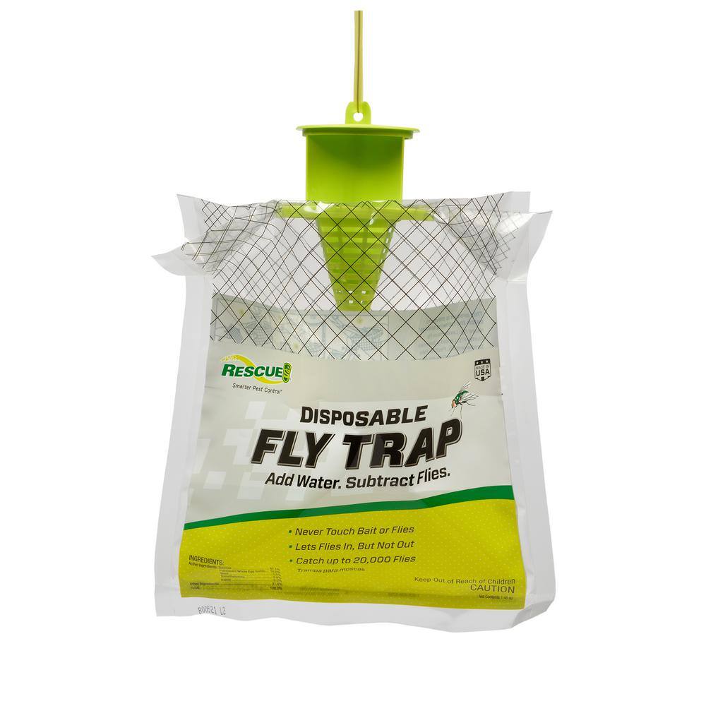 RESCUE Outdoor Disposable Fly Trap FTD-DB12