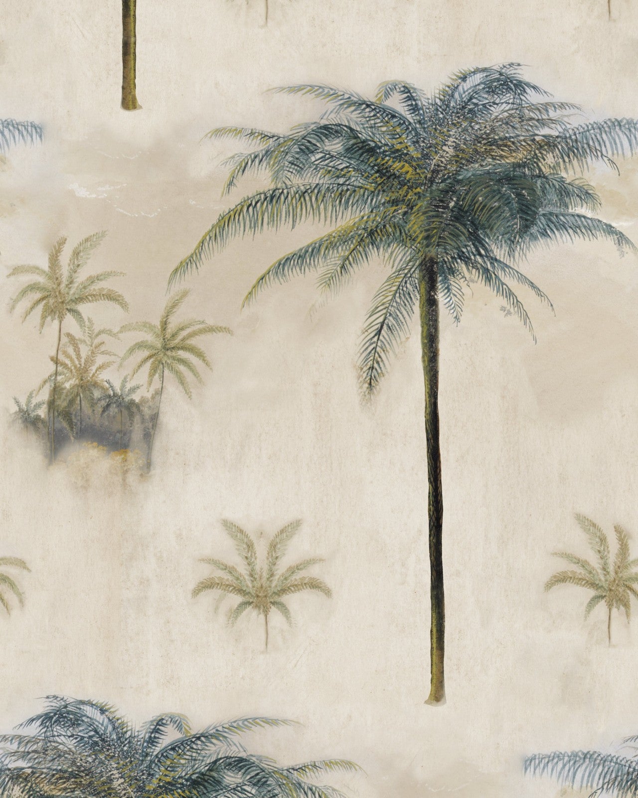 Sample Cayo Largo Wallpaper in Taupe from the Wallpaper Compendium Collection by Mind the Gap