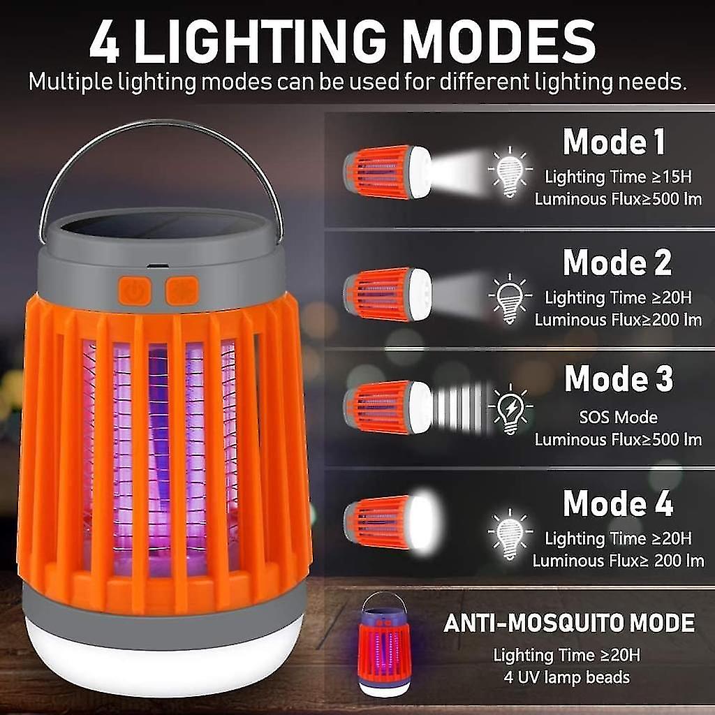 1 Pieces Led Camping Lamp Rechargeable， Tent Light Work Lamp With Suspension And Usb Cable Battery Powered Rechargeable Portable 2000 Lumens Tent Ligh