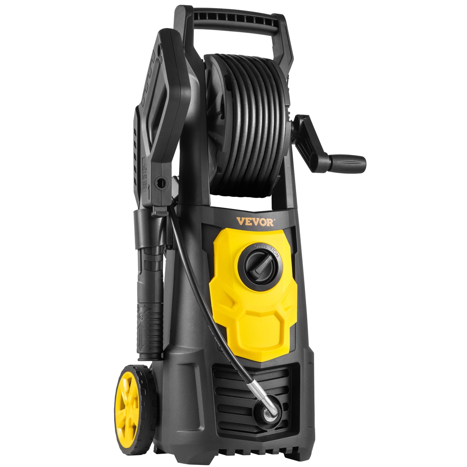 BENTISM Electric Pressure Washer High Pressure Washer 2000 PSI 1.65/1.76 GPM Patio[1.76 GPM with Hose Reel]