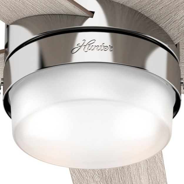 Claudette Ceiling Fan includes Led Light Bulb Hunter Fan