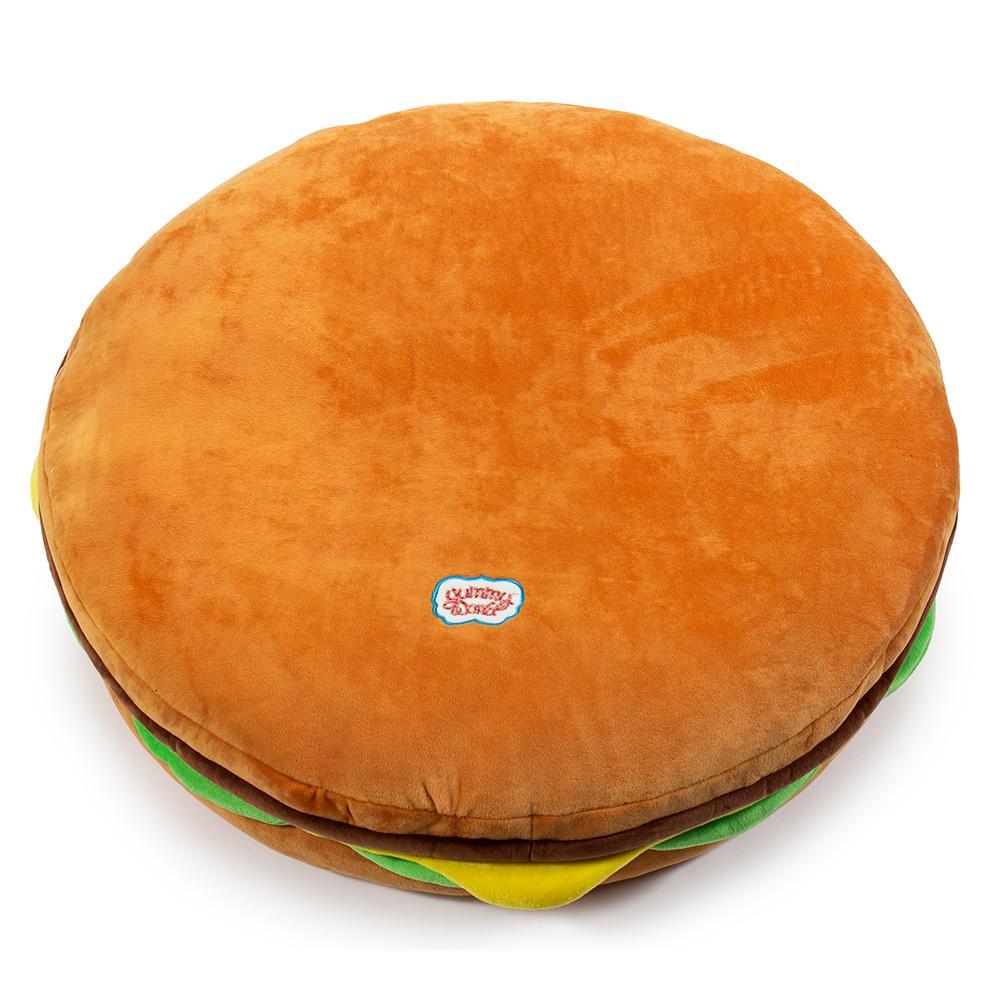 Yummy World Pets: Premium Burger Plush Dog Bed