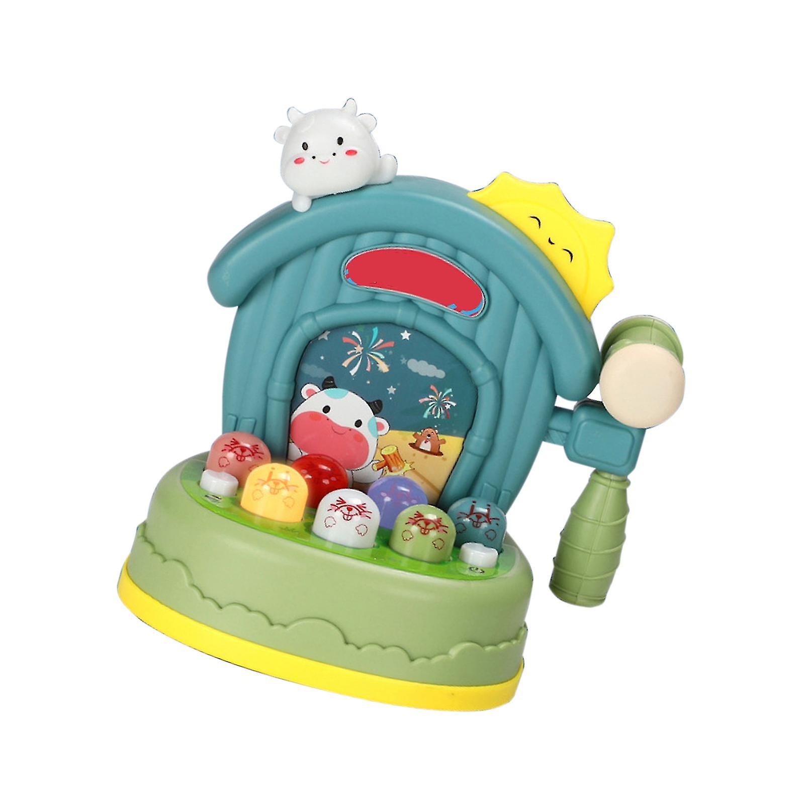 Musical Hammer Toy Pounding Toys Hitting Gopher Educational Hammering Gopher Toy1#