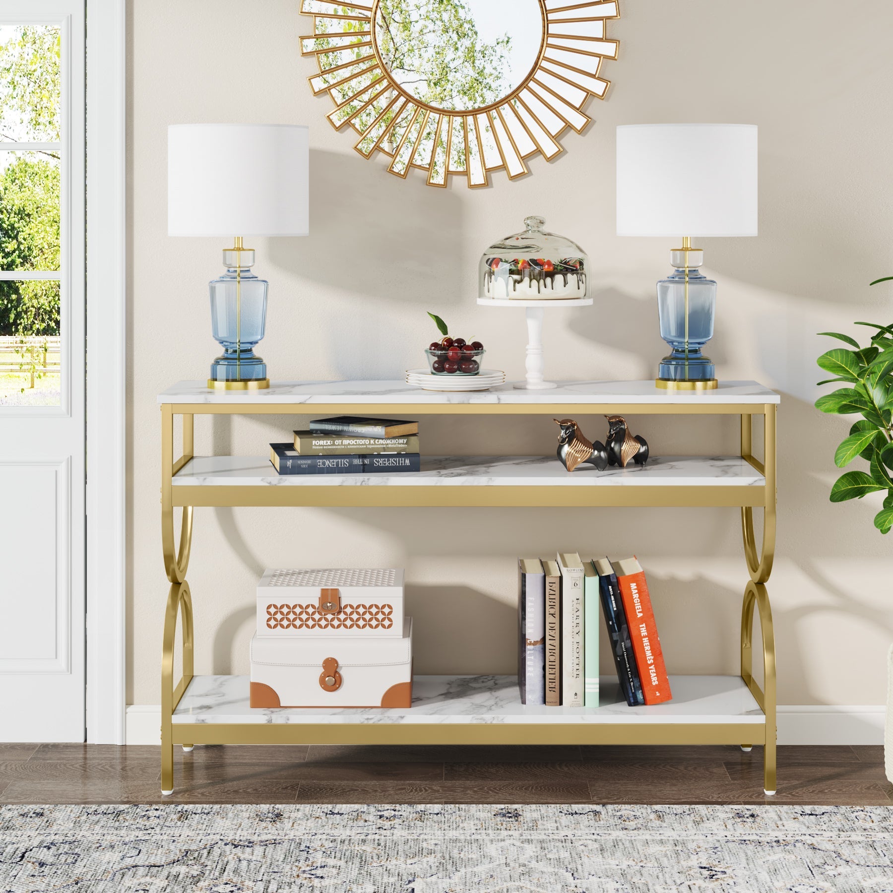 3-Tier Console Table, 55