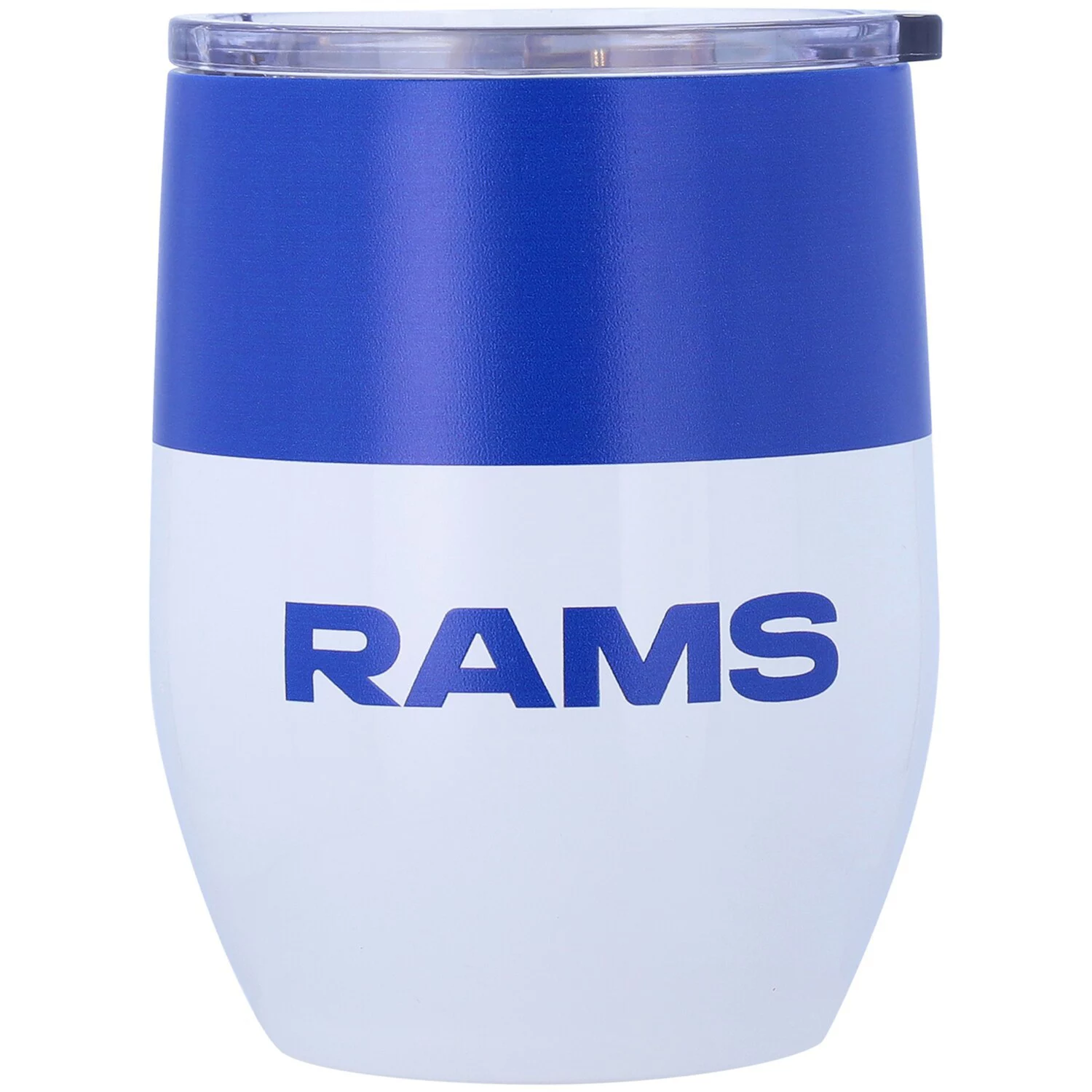 Los Angeles Rams 16oz. Colorblock Stainless Steel Curved Tumbler