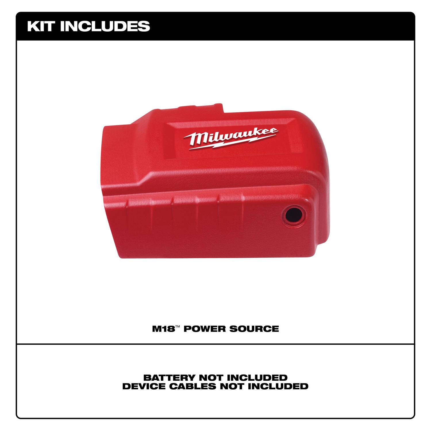 MW M18 18 V Lithium-Ion Power Source 1 pc