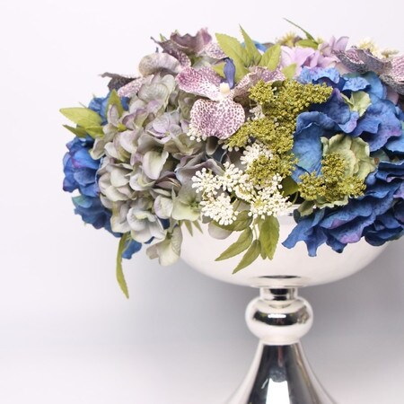 FloralGoods Blue Purple Butterfly Valley Flower Arrangement