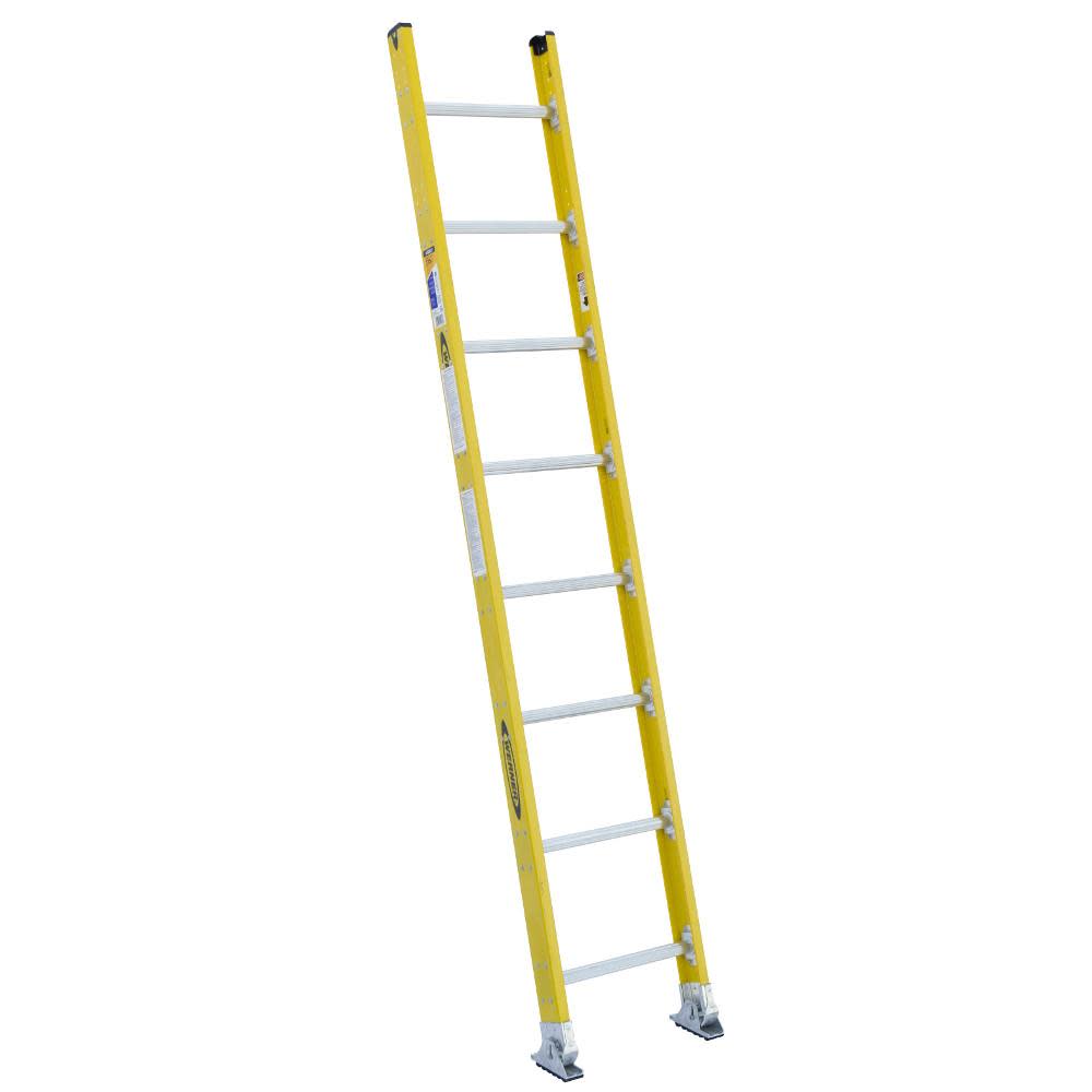 8 Ft. Fiberglass Type IAA Straight Ladder