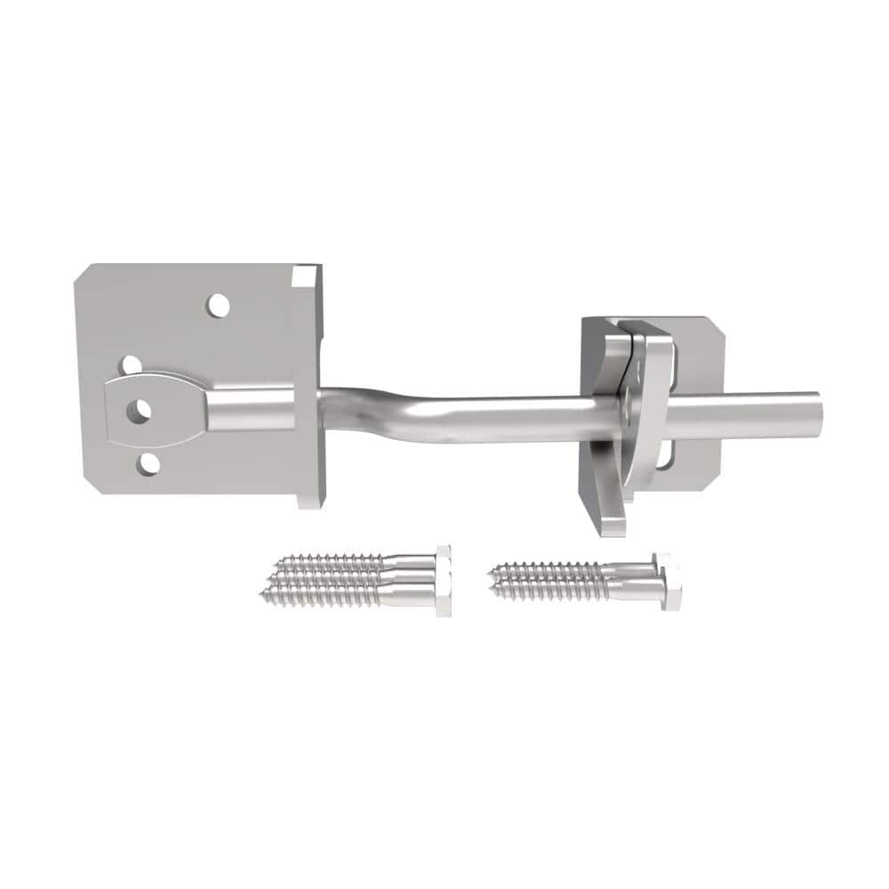 Barrette Outdoor Living 7.5 in. x 2.562 in. Heavy-Duty Zinc Floating Bar Gravity Latch 73014703