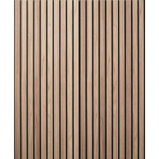 🎉Limited Time Offer🎉WALL!SUPPLY 0.79 in. x 20 in. x 46 in. Ultra-Light Linari Modern Natural Wall Paneling (4-Pack) 20430310