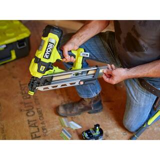 RYOBI ONE+ HP 18V Brushless Cordless AirStrike 30 Framing Nailer (Tool Only) PBL350B