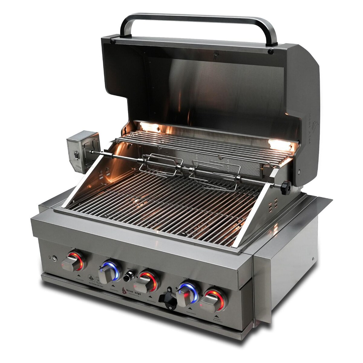 Mont Alpi 400 32-Inch Built-In Propane Gas Grill