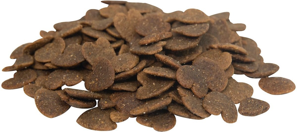 Health Extension Small Buffalo Heart Shaped Grain-Free Crunchy Dog Treats， 12-oz bag