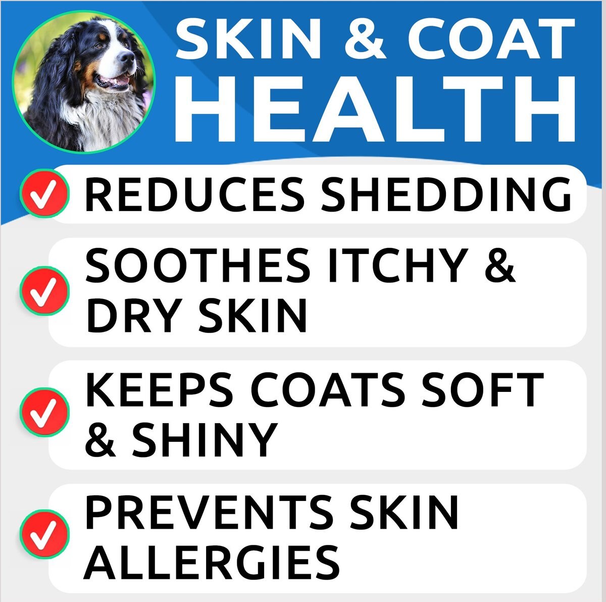 BarkandSpark Omega 3 Skin and Coat Dog Supplement