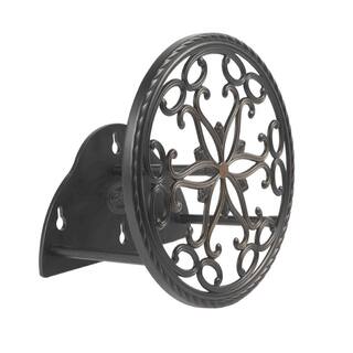 LIBERTY GARDEN LBG671 Aluminum Decorative Wall Mount Butler Garden Hose Reel LBG-671