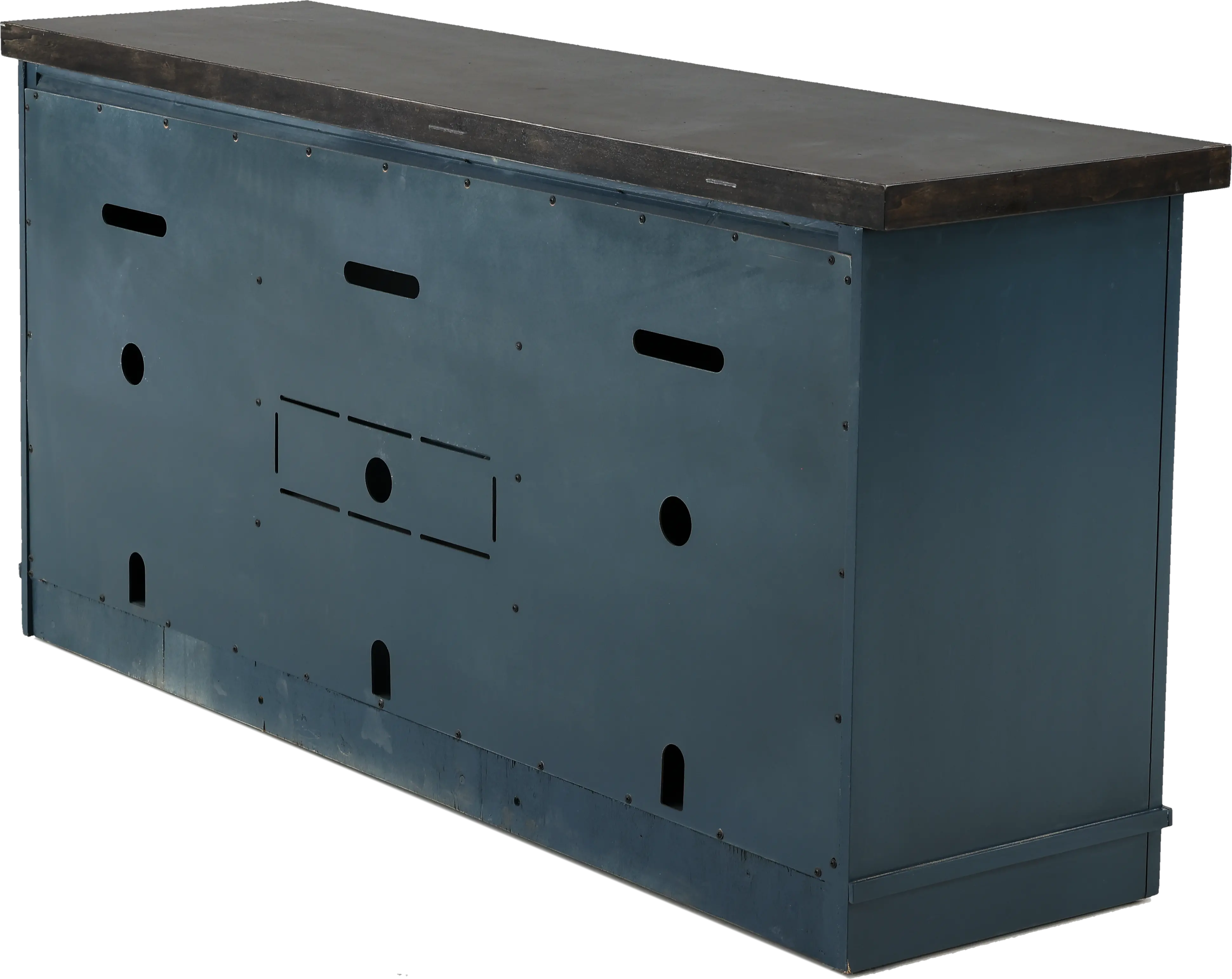 Amy Denim Blue 63 TV Stand