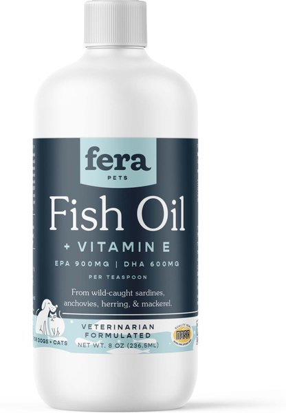 Fera Pet Organics Fish Oil + Vitamin E Dog Supplement