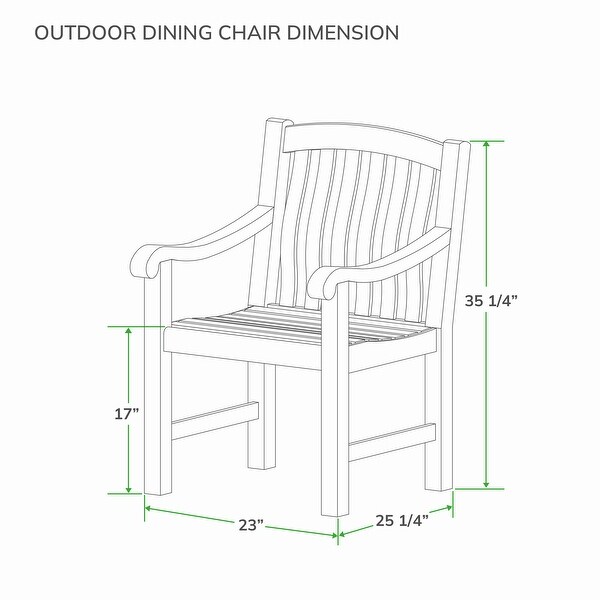 Cambridge Casual Leon 5piece Teak Dining Set