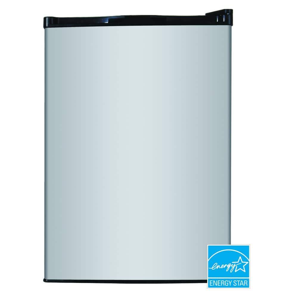 Magic Chef 26 cu ft Mini Fridge in Stainless Look ENERGY STAR