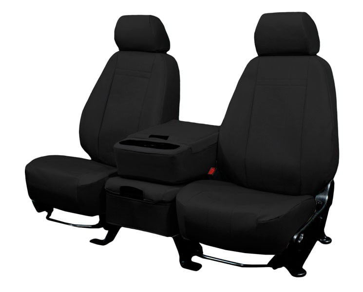 2003-2007 Chevy /GMC Silverado | Sierra Classic 1500-3500 Rear Row 60/40 Split Bench Black Insert with Black Trim DuraPlus Custom Seat Cover