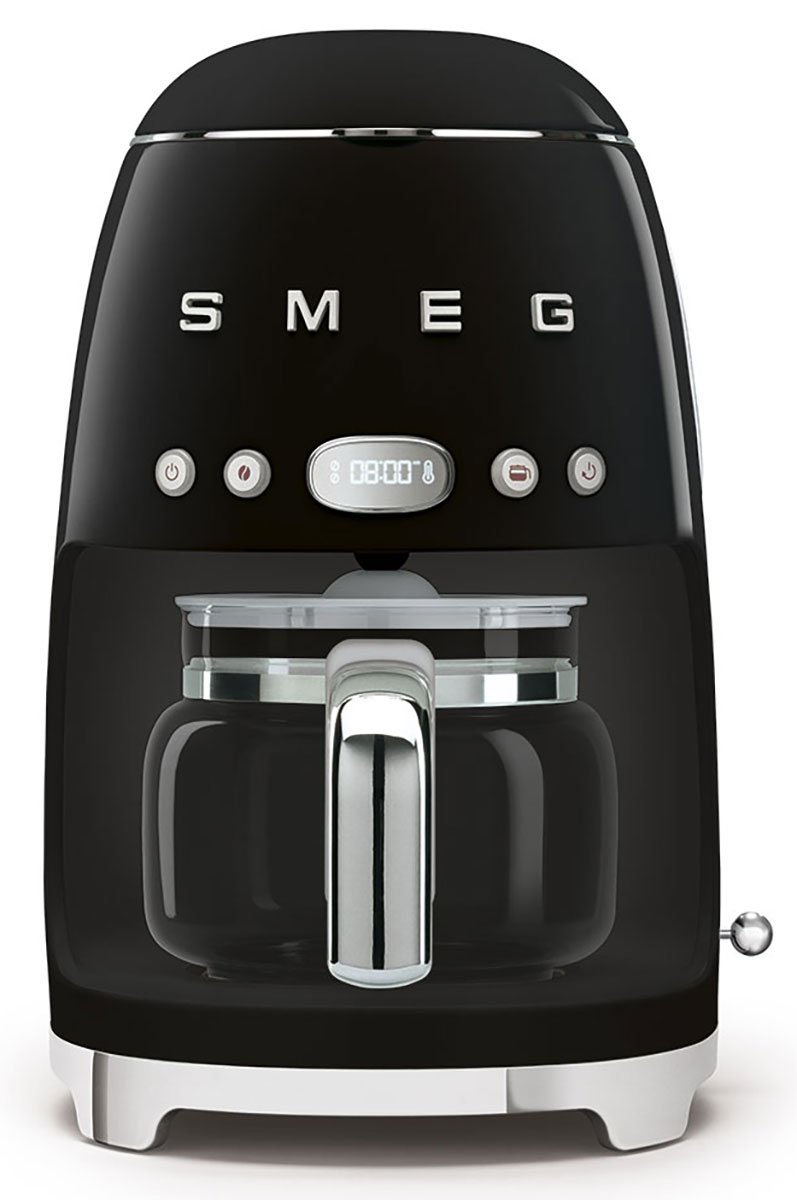 Smeg Retro Style Black Coffee Maker