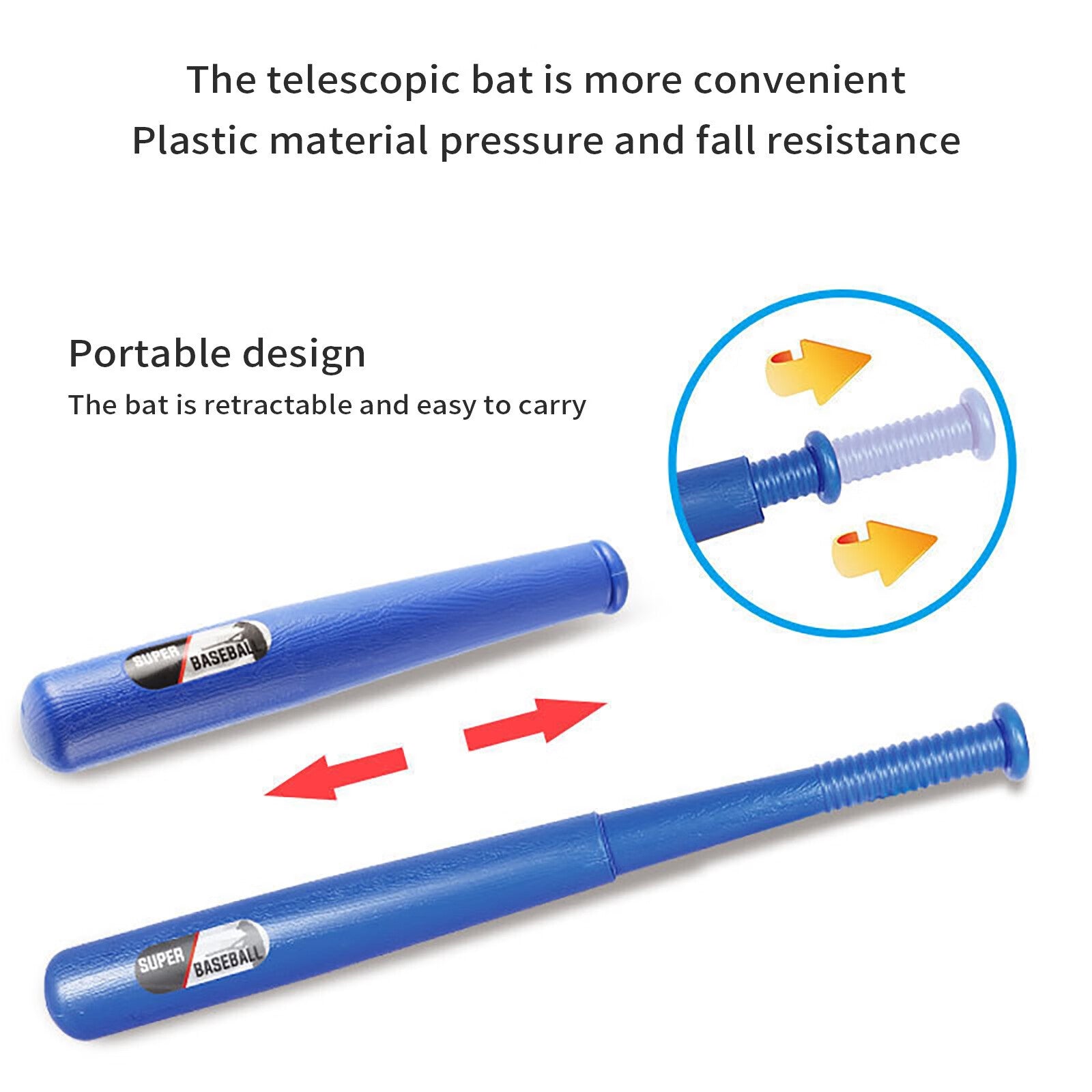 【Tangnade】 Tee Ball Set, Automatic Baseball Launcher Outdoor Toys Easter Basket Stuffers