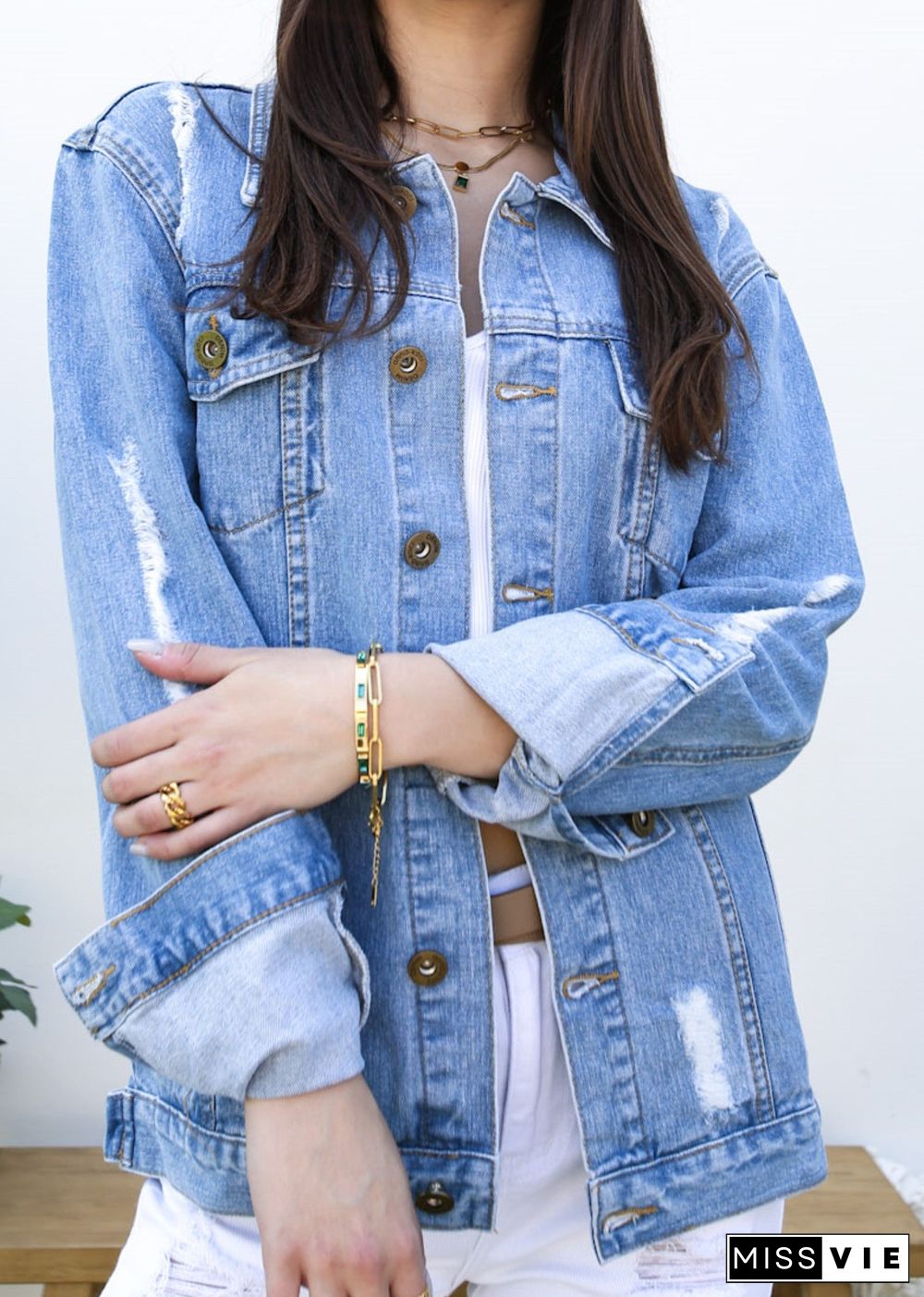 Denim Not Your Boyfriends Jean Jacket