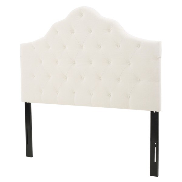 Marlen Adjustable Full/ Queen Tufted Fabric Headboard by Christopher Knight Home - - 12186817