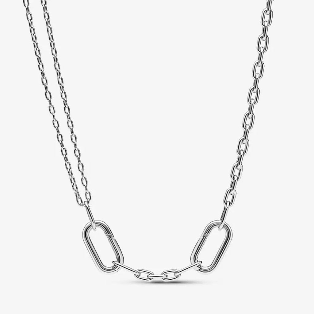 PANDORA  Pandora ME Double Link Chain Necklace in Sterling Silver