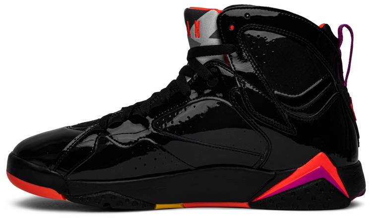 Wmns Air Jordan 7 Retro 'Black Gloss' 313358-006