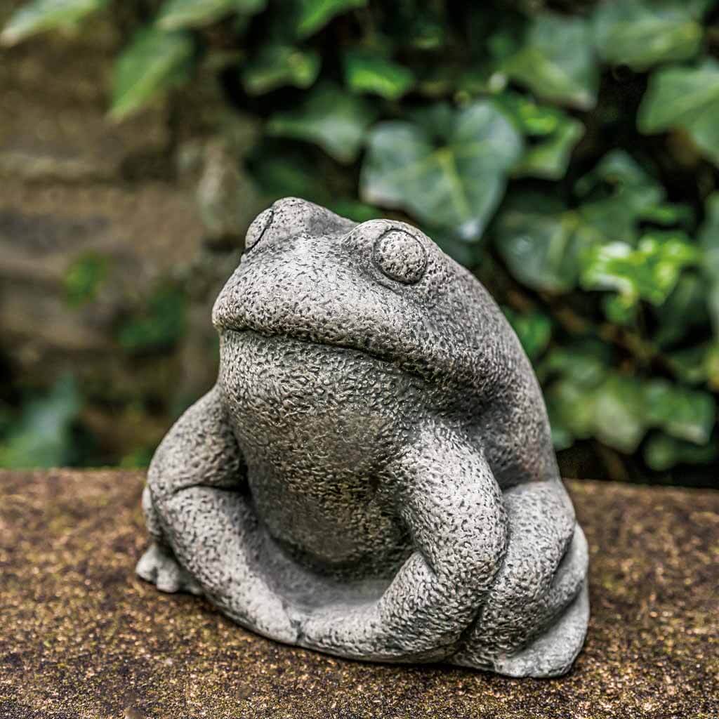 Campania International Stone Frog Statue