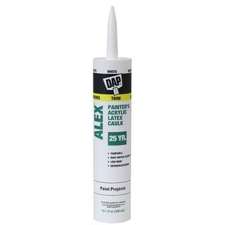 DAP Alex Painter's 10.1 oz. White All-Purpose Acrylic Latex Caulk (30-Pack) 7079818609