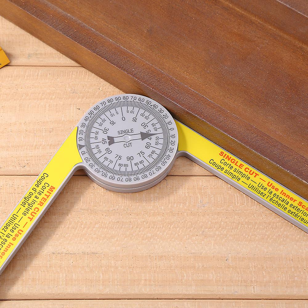 Plastic Pusher Miter Saw Protractor Gage Scale Digital Protractor Level Diy 3d Miter Saw Building Angle Ruler Is Very Suitable For Carpenters Plumbers