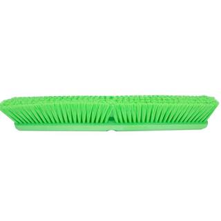 CFS Brands Sparta 18 in. Lime Polypropylene Omni Sweep Push Broom Head (12-Pack) 41890EC75