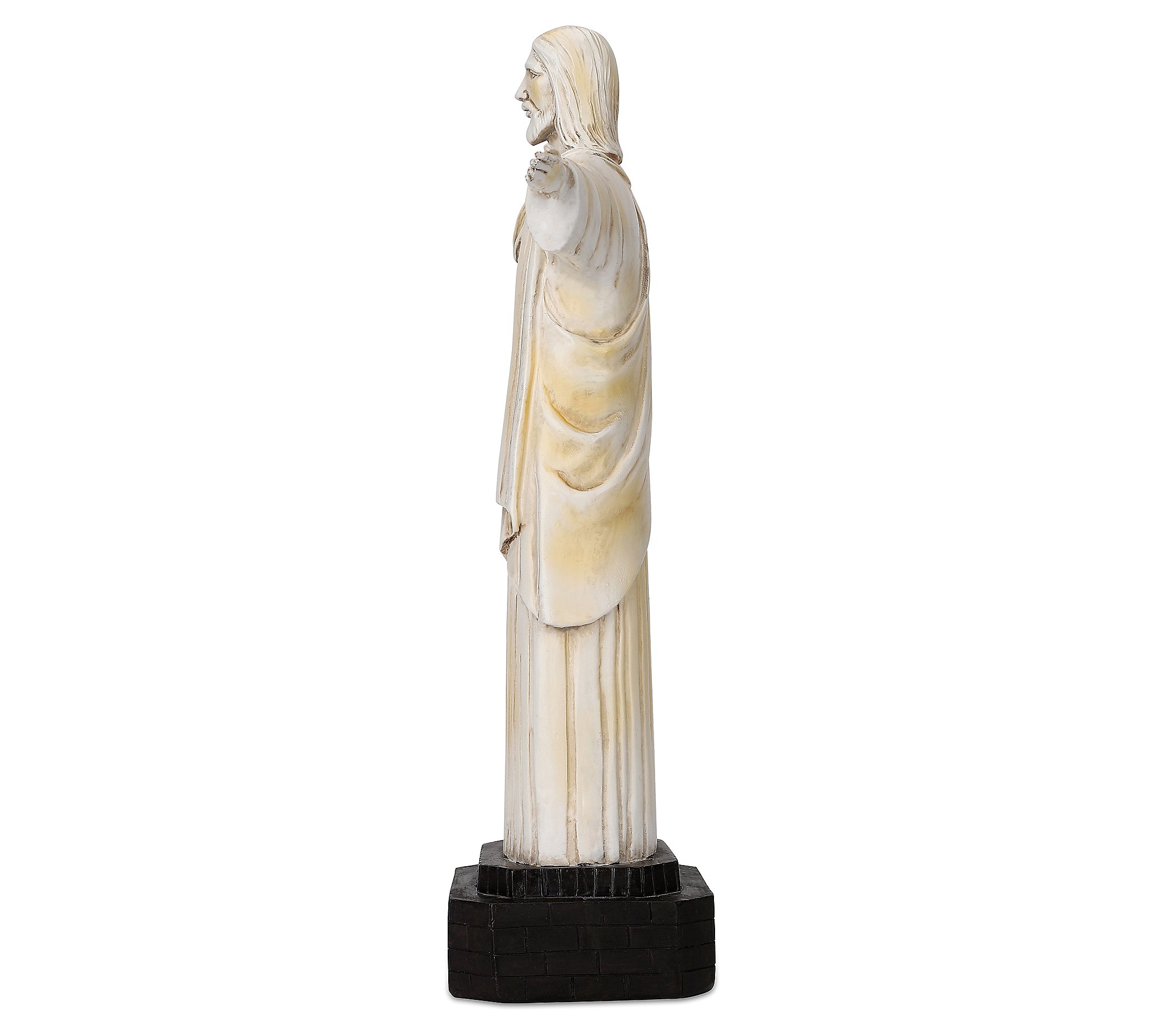 Techko Jesus Statue with Solar Spotlight