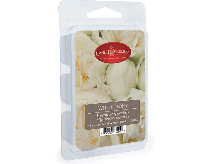 Candle Warmers White Peony 2.5 oz Wax Melts - 7970S-RK