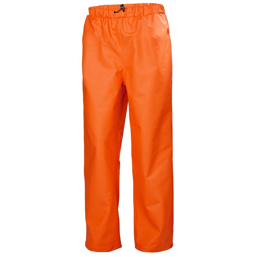 Helly Hansen PU Gale Waterproof Rain Pant Dark Orange Large ;