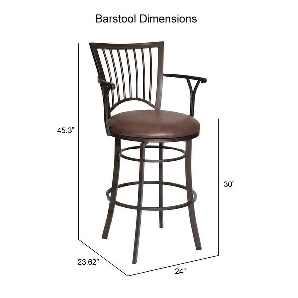 Copper Grove Belmont Commercial Grade Swivel Stool