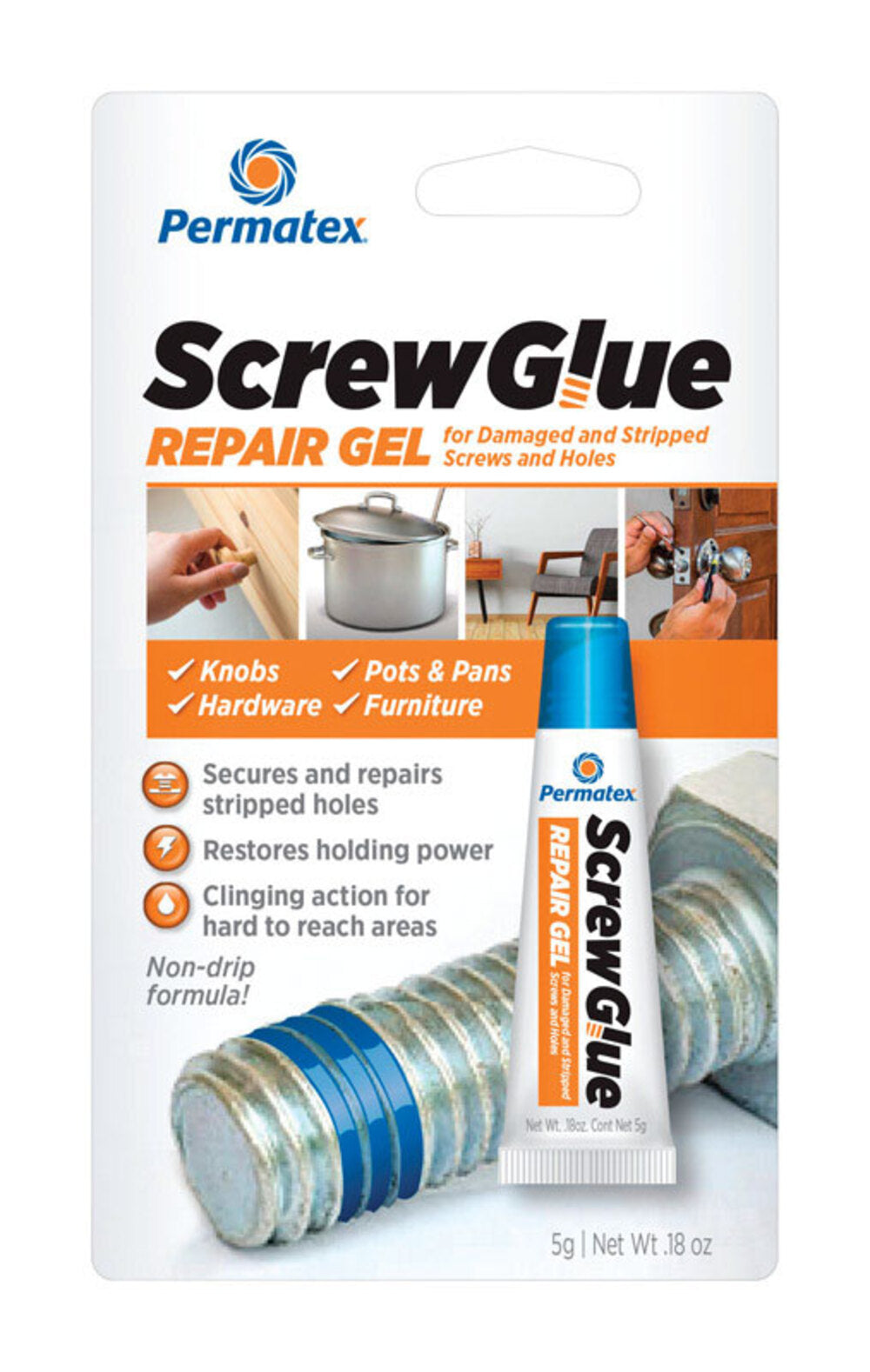 SCREW GLUE REPAIR GEL 5G