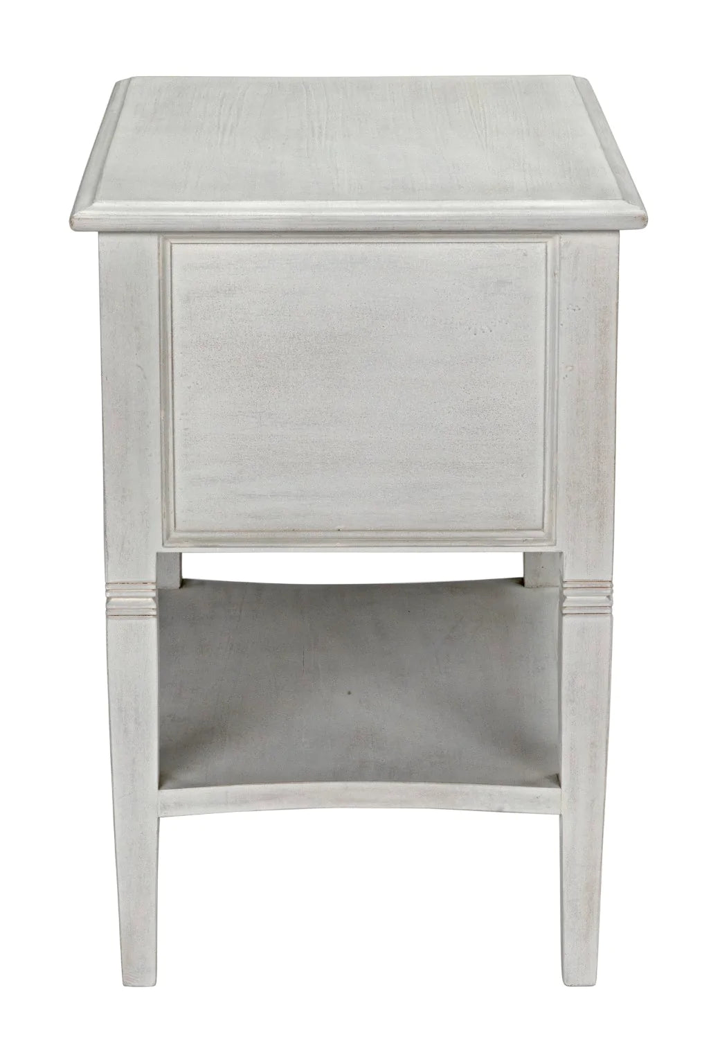 Oxford 2-Drawer Side Table Weathered